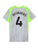 Manchester City Tijjani Reijnders #4 Tredjedrakt Dame 2025-26 Korte ermer